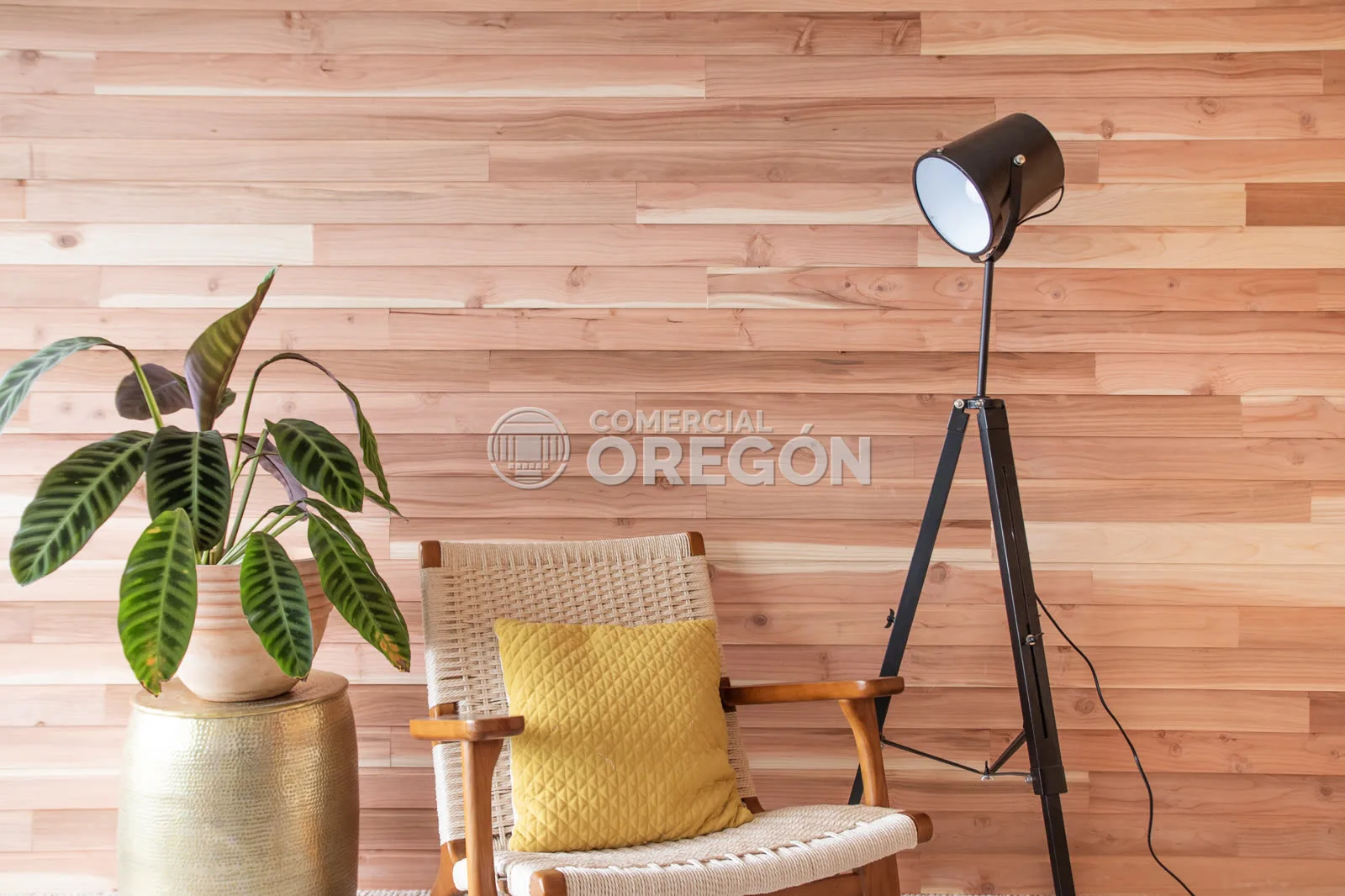Dale un toque de madera a tus espacios: una pared en 3 pasos